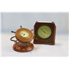 Image 1 : ANTIQUE NEW HAVEN CLOCK + ALTITUDE LOCATOR