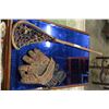 Image 2 : TWO ANTIQUE BASEBALL GLOVES AND LACROSSE STICK