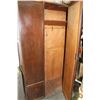 Image 2 : ONE DOOR MIRRORED OAK WARDROBE
