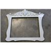 Image 2 : PAINTED GREEN PEDESTLE AND PAINTED MIRROR FRAME