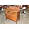 Image 2 : ANTIQUE 4 DRAWER OAK DRESSER WITH MIRROR