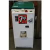 Image 1 : ANTIQUE 7-UP MACHINE IN GOOD ORIGINAL CONDITION WITH LIFT TOP