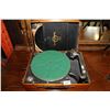 Image 1 : ANTIQUE PORTABLE COLUMBIA TURNTABLE