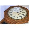 Image 2 : 1883 ANSONIA CARVED OAK SCHOOLHOUSE CLOCK