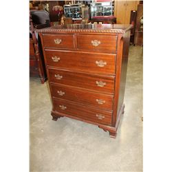 MAHOGANY HIGHBOY DRESSER