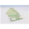 Image 1 : LOT OF 8 ONE DOLLAR BILLS ALL 1954