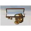 Image 1 : EARLY COPPER BEAD NECKLACEAND EARRING SET