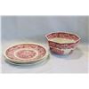 Image 1 : THREE PIECES OF MASONS VISTA WARE