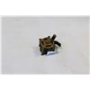 Image 2 : AS FOUND MINIATURE BRASS FISHING REEL