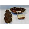 Image 1 : THREE PIECES OF ROUGE ROYALE CHINA