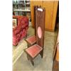 Image 2 : PAIR OF TALL ROMAN STYLE CHAIRS