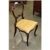 Image 1 : ANTIQUE BALLOON BACK CHAIR