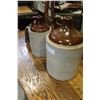 Image 2 : TWO MEDALTA JUGS AND FOOT WARMER