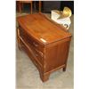 Image 2 : DOUBLE SIZE WALNUT POSTER BED FRAME