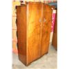 Image 1 : ANTIQUE 2-DOOR WALNUT WARDROBE