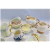 Image 2 : LOT OF ANTIQUE CHINA AND HAND PAINTED CREAM AND SUGAR SETS