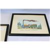 Image 3 : TWO VINTAGE FRAMED RAILROAD PRINTS AND BOOK