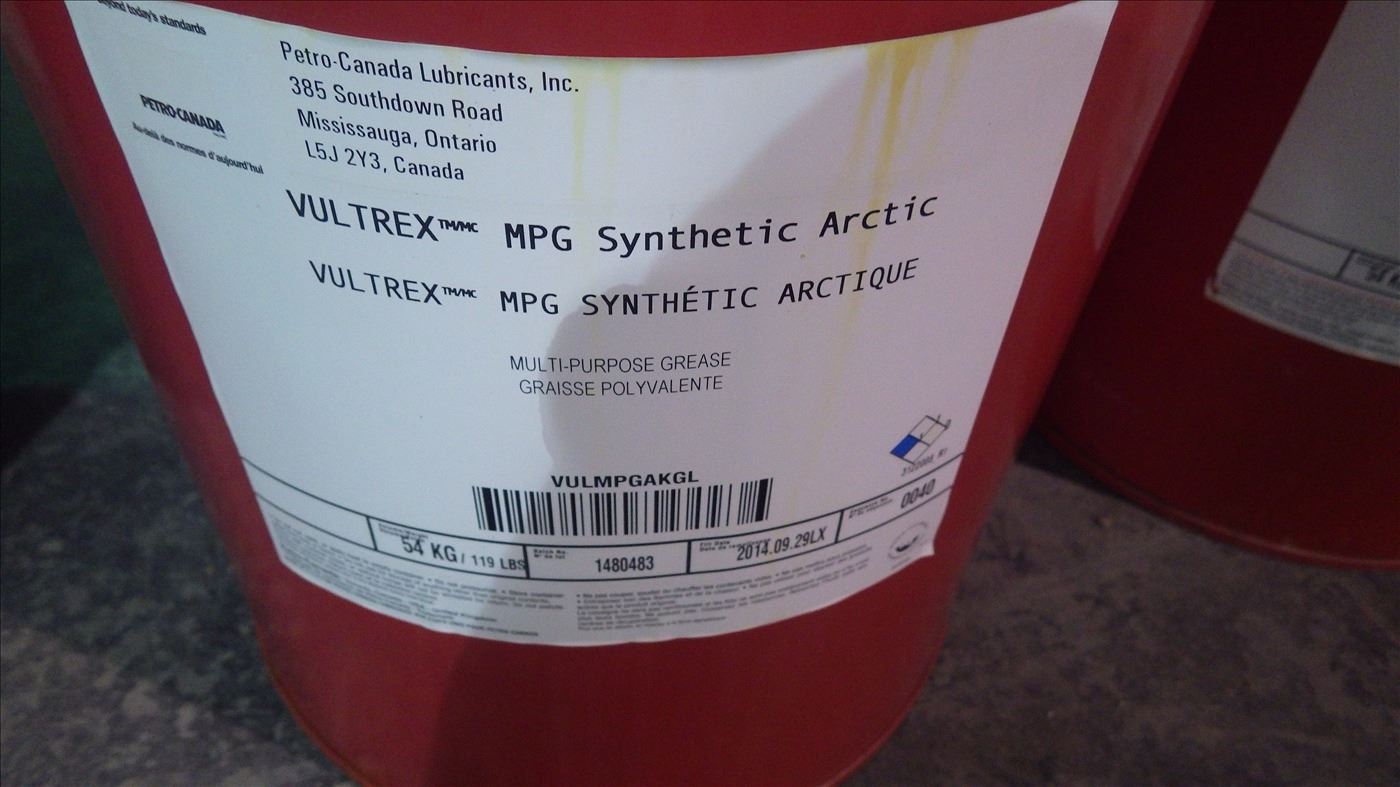 1 55kg Petrocan Vultrex MPG Synthetic Arctic multi purpose grease