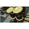 Image 2 : 4 - 18.9 litre pails of Mobile Airox EP100 Rock Drill oil / hydraulic oil