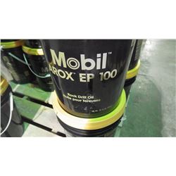 4 - 18.9 litre pails of Mobile Airox EP100 Rock Drill oil / hydraulic oil