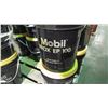 Image 1 : 4 - 18.9 litre pails of Mobile Airox EP100 Rock Drill oil / hydraulic oil