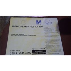 205.9 litre Mobile gear 600XP industrial gear / hydrolic oil