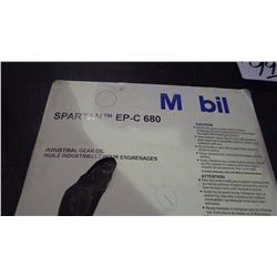 1 - 205 litre Mobil Spartan EP-C 680 industrial gear / hydraulic oil