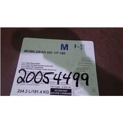 45 gallon Mobil gear 600 x p 150 hydraulic oil