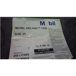205 litre Mobil Delvac 1330 SAE 30 engine oil