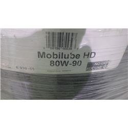 205 litre Mobilube HD 80W-90 gear lube
