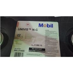 205 litre Mobil Univis NC-22 premium quality hydraulic oil