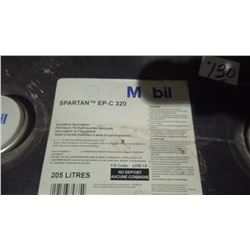 205 litre Mobil Spartan EPC 320 hydraulic oil