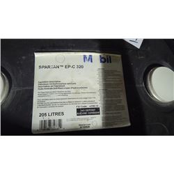 205 litre Mobil Spartan EPC 320 hydraulic oil