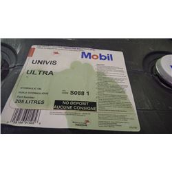 205 litre Mobil Univis Ultra premium quality hydraulic oil