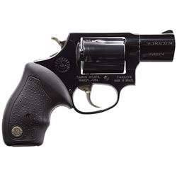 Taurus 2605021 605 Standard Single/Double 357 Magnum 2" 5 Black Rubber Blued