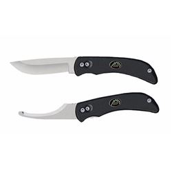 Outdoor Edge SB10N SB10N Swingblade AUS-8 Drop Point Skinner/Gut Hook Blade