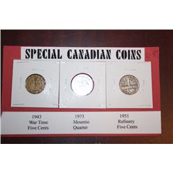SPECIAL CANADIAN COINS