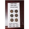 Image 1 : WAR TIME PENNY COLLECTION