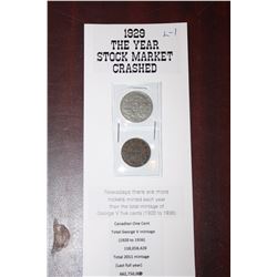 1929 COIN COLLECTION