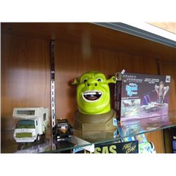 SHREK HEAD PIECE/2 TONKA TOYS/TRANSFORMER 3D STAND UP PUZZLE