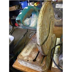ELECTRIC GRINDER/CUT OFF SAW WITH DRY CUTTING BLADE