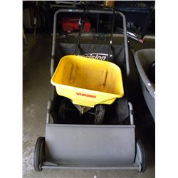 PRECISION PUSH SWEEPER/SEEDER