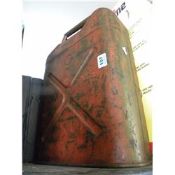 VINTAGE METAL JERRY CAN