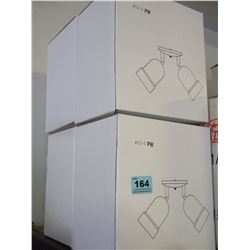 4 BOXES OF NEW DUEL WALL LIGHT FIXTURES