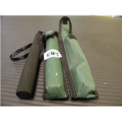 NEW 2 TELESCOPIC BATONS WITH CASE