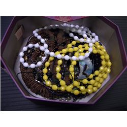 14 NECKLACES IN BOX