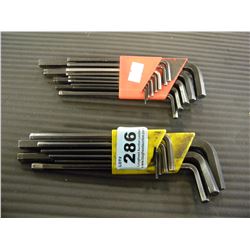2 HEX WRENCH SETS (ESTATE ITEM)