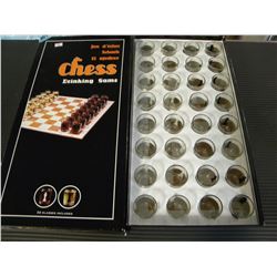 NEW IN BOX SHOT GLASS DRINKING CHEST SET GAME