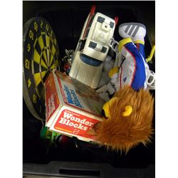LARGE TUB OF MISC TOYS