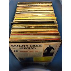 LARGE TUB OF VINTAGE LP'S